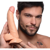 7.5" Dildo with Balls - Light